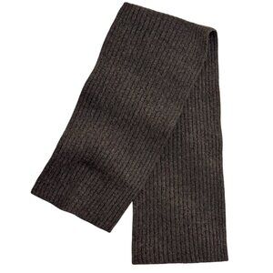 100% LAMBSWOOL KNIT MENSWEAR SCARF GAP OLD MONEY FALL WINTER TIMELESS ESSENTIAL